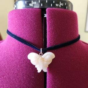 Quartz Butterfly Choker